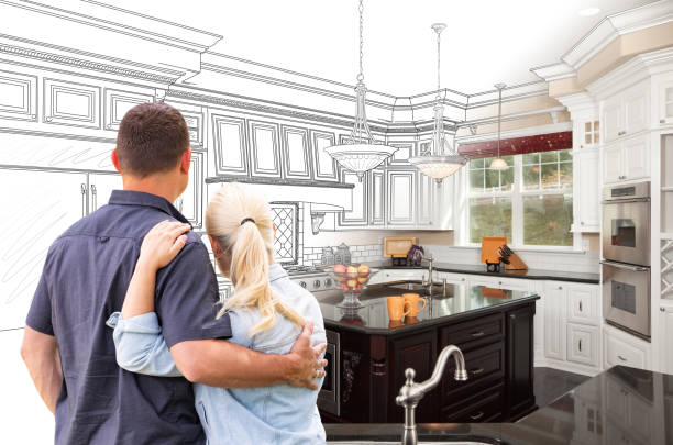 Professional Cabinet Refacing technician working in Riverside, NJ